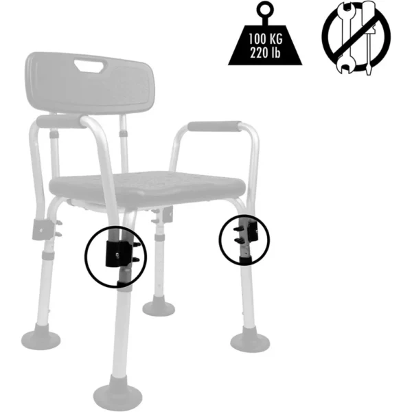 Silla para Ducha Mayores - Imagen 7