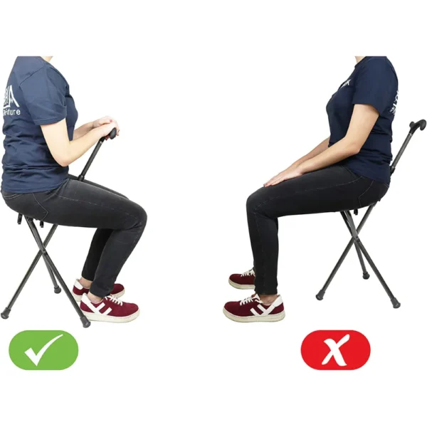 Bastón Asiento de Fibra de Carbono - Imagen 5