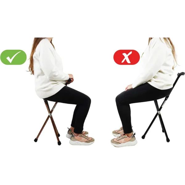 Bastón con Silla Plegable 2 en 1 - Imagen 13