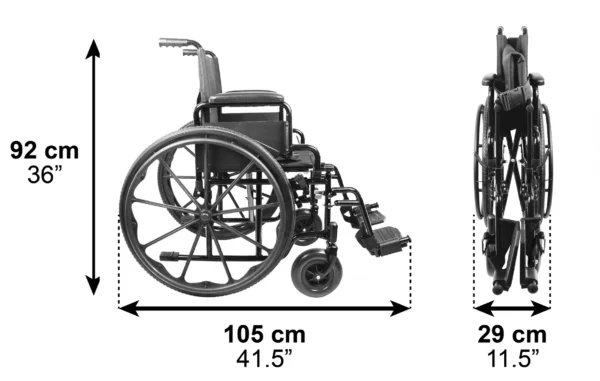 Silla de Ruedas Autopropulsable - Imagen 2