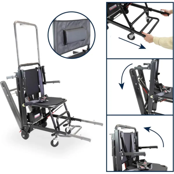 Silla Salvaescaleras Portátil Eléctrica - Imagen 5