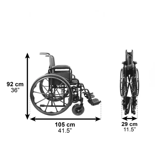 Silla de Ruedas Autopropulsable - Imagen 3