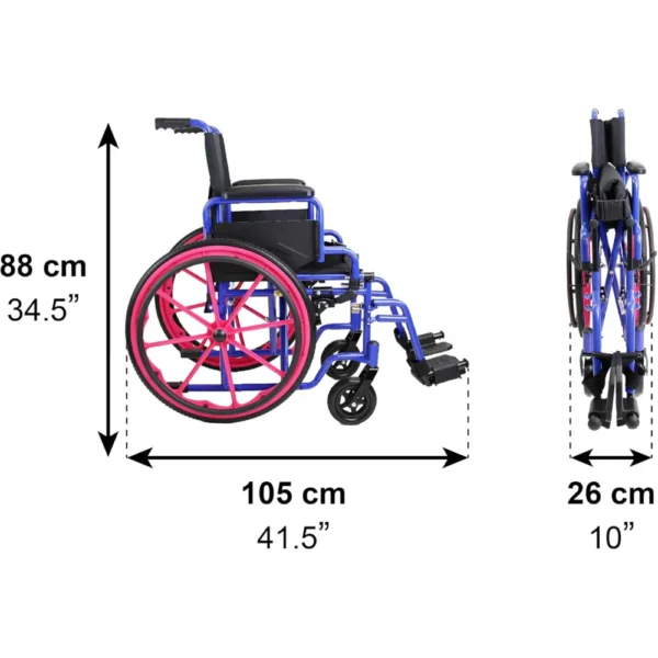 Silla de Ruedas Infantil Autopropulsable - Imagen 2