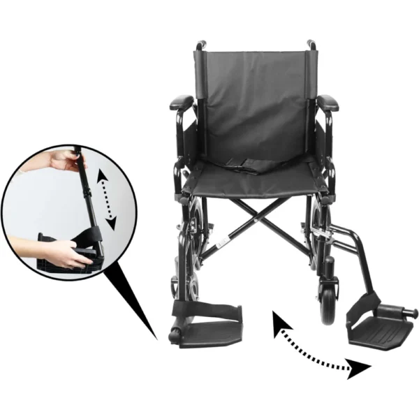Silla de Ruedas Plegable - Imagen 8